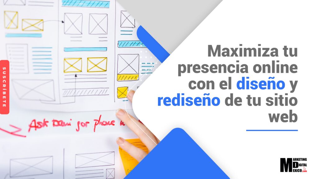 Maximiza tu Presencia Online con el Diseño y Rediseño de tu Sitios Web