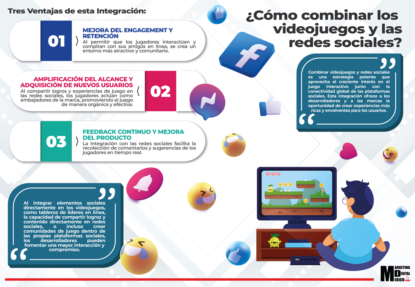 Cómo combinar los videojuegos y las redes sociales